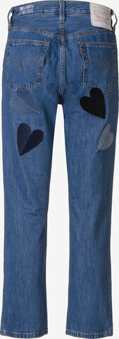 Levi's® Upcycling Jeans 'Kelvyn Colt Design 501' in Blue