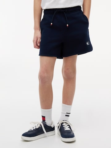 TOMMY HILFIGER Regular Trousers in Blue: front