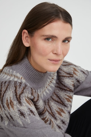 b.young Sweater 'Olika' in Grey