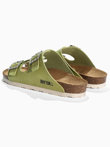 zaļš Bayton Ādas čības 'STRASS ATLAS'