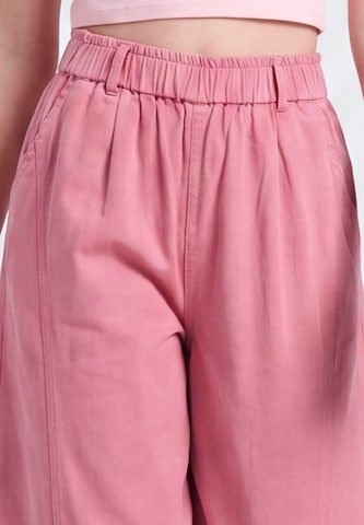 MYMO Baggy Trousers in Pink