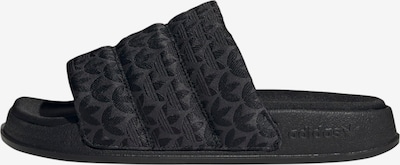 ADIDAS ORIGINALS Pantolette 'Adilette Essential' in schwarz, Produktansicht