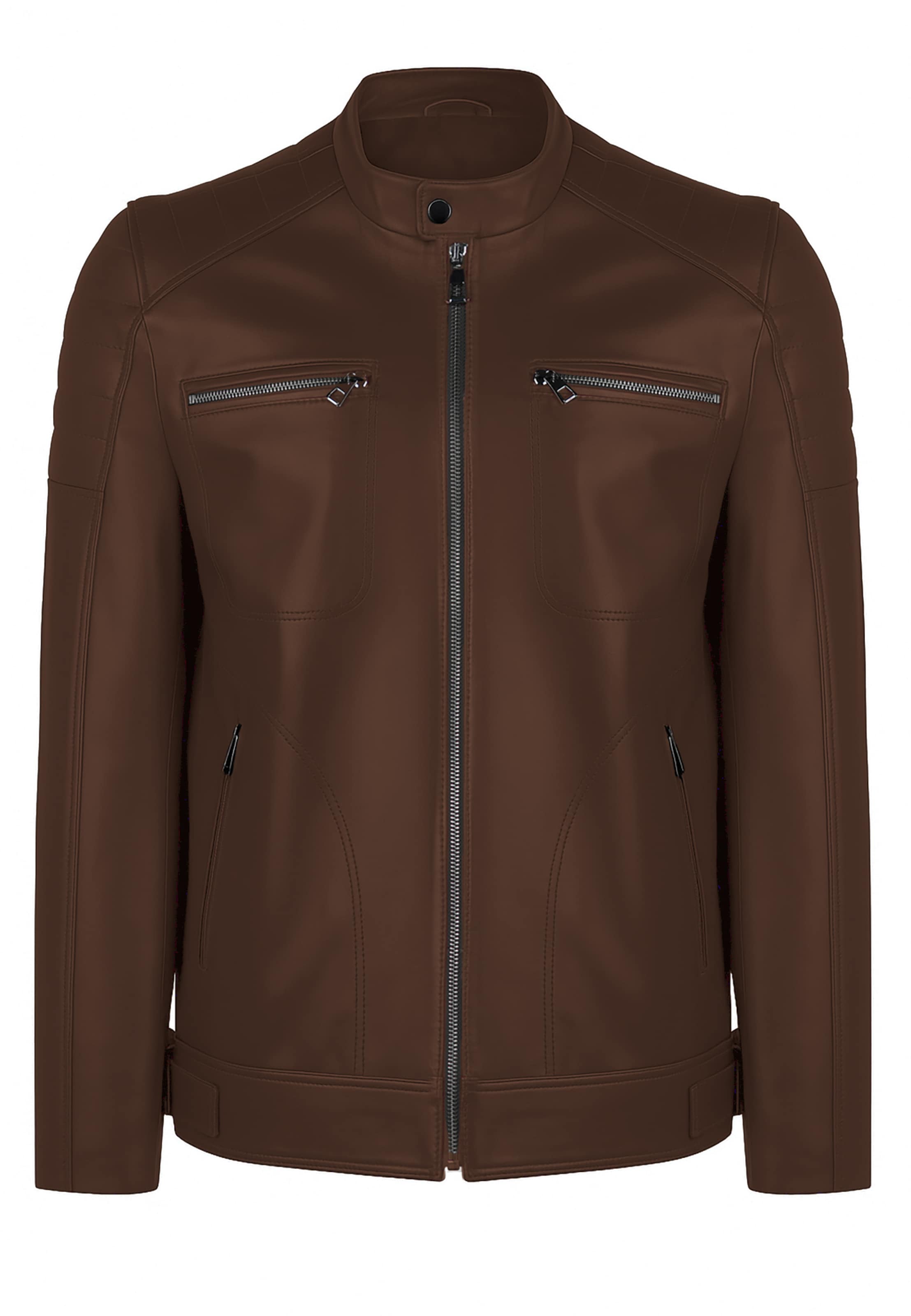 Felix Hardy Демисезонная куртка в Коричневый: спереди