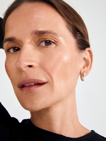 Pilgrim Fülbevalók ' Ivarin ' - ezüst: elől