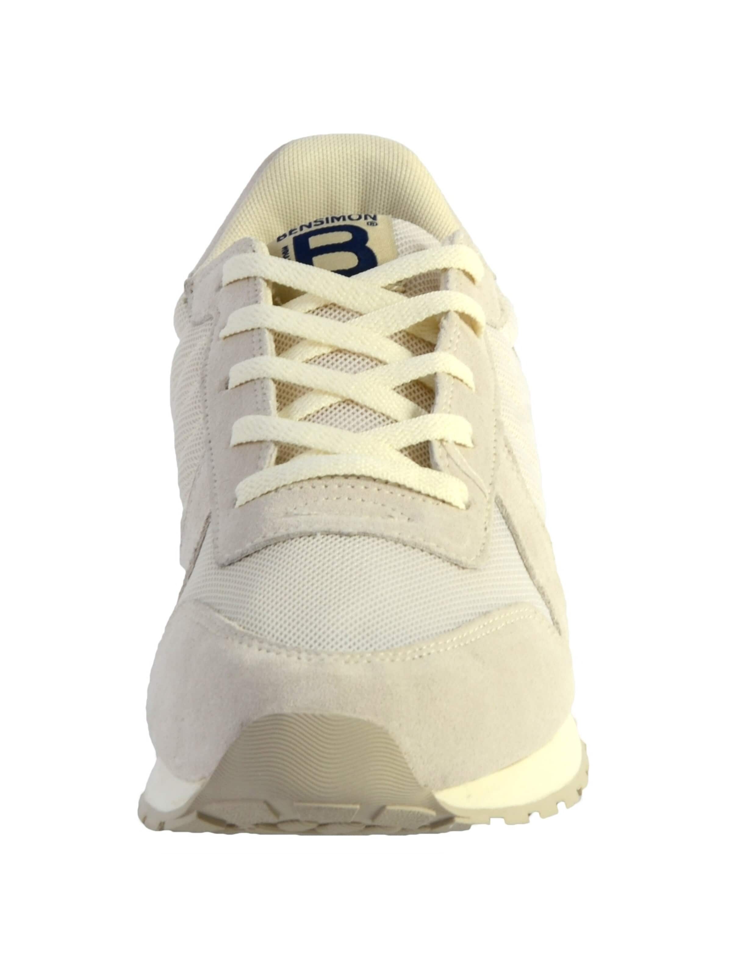 Bensimon Athletic lace-up shoe in Beige