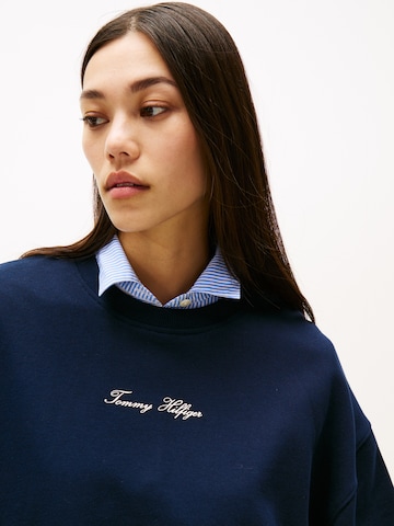 Bluză de molton 'CLASSIC' de la TOMMY HILFIGER pe albastru