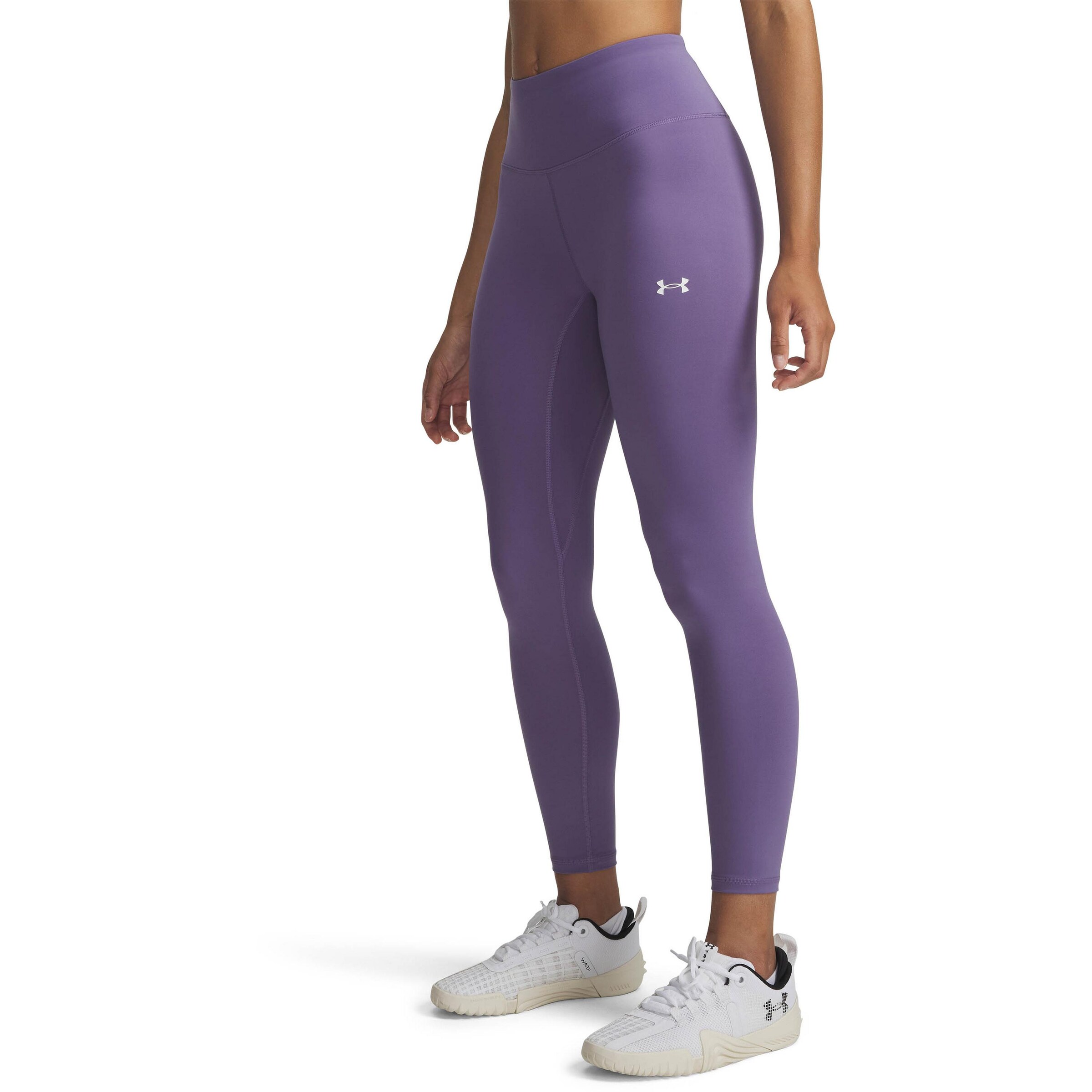UNDER ARMOUR Skinny Workout Pants 'Emea' in Purple
