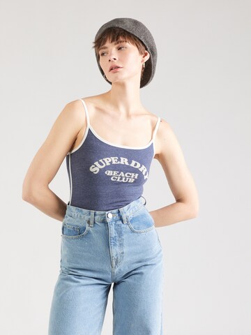 Superdry Top 'ESSENTIAL' in Blue: front