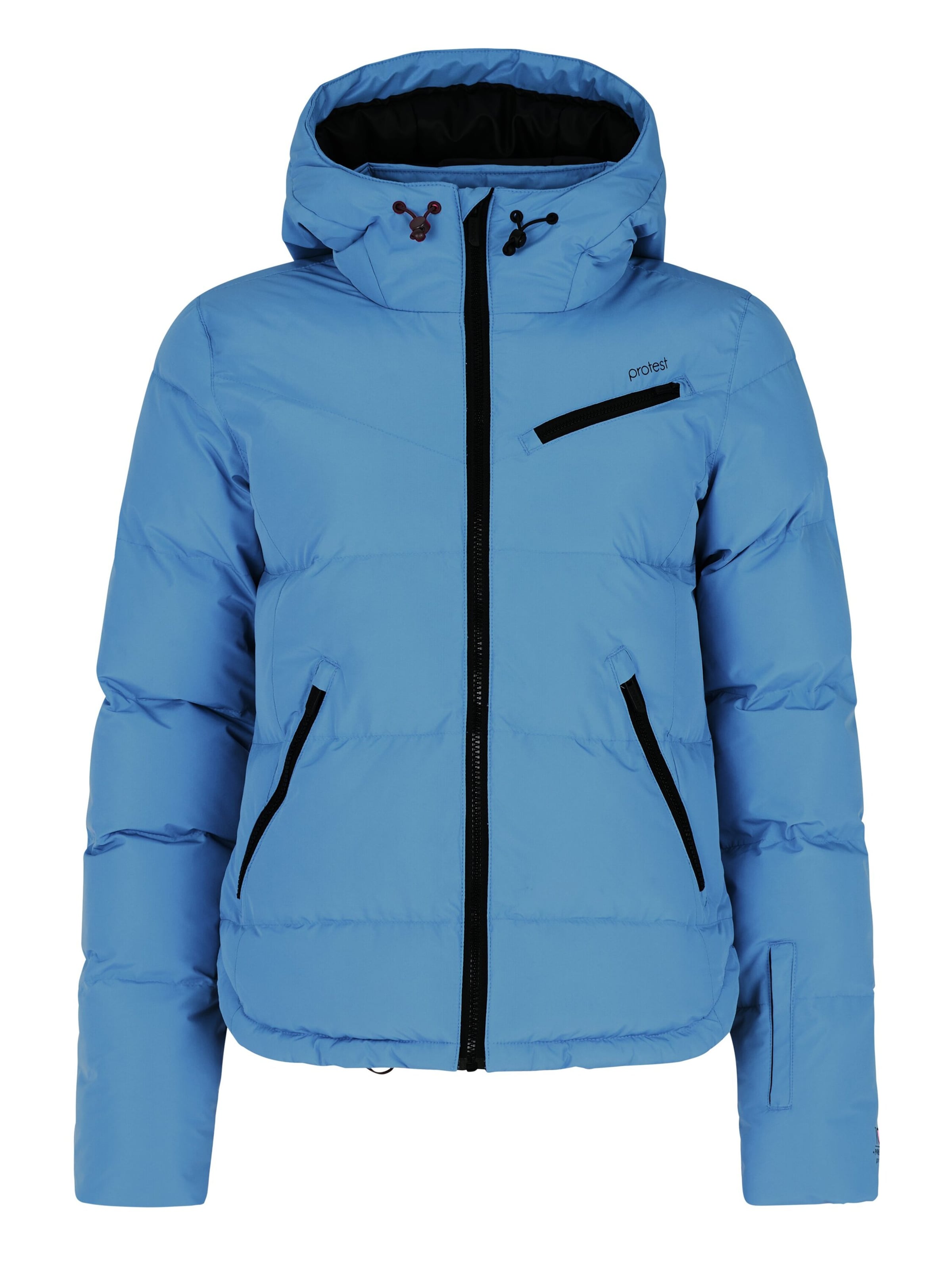 PROTEST Athletic Jacket 'PRTLUCID' in Blue: front