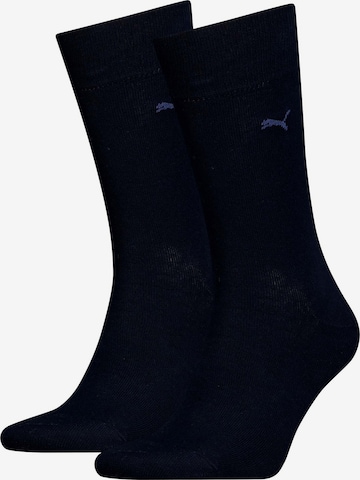 PUMA Athletic Socks in Blue: front