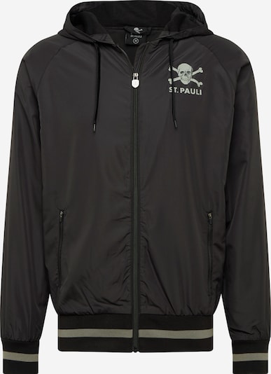 FC St. Pauli Veste de sport en gris / noir, Vue avec produit
