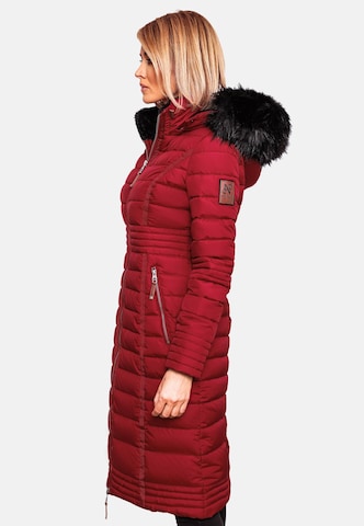 NAVAHOO Χειμερινό παλτό 'Umay' σε κόκκινο