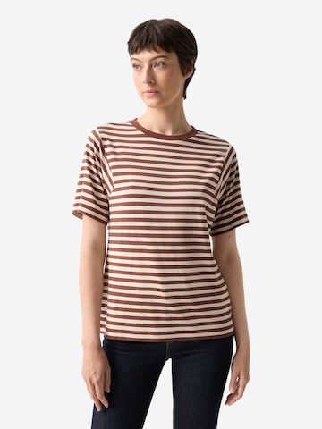 BOGNER T-Shirt 'Raya' in Braun: Vorderseite