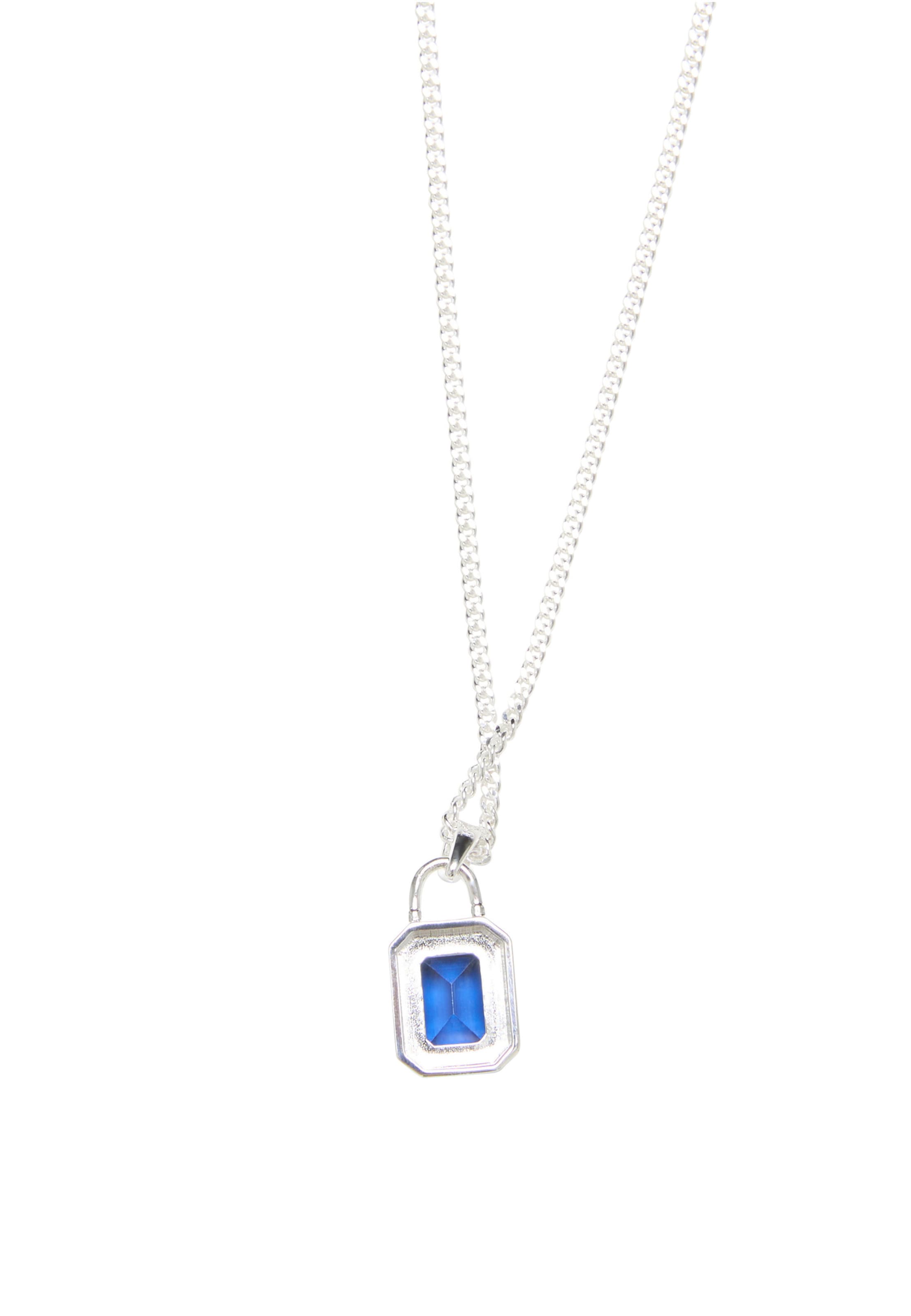 Commen Lines Necklace in Silver