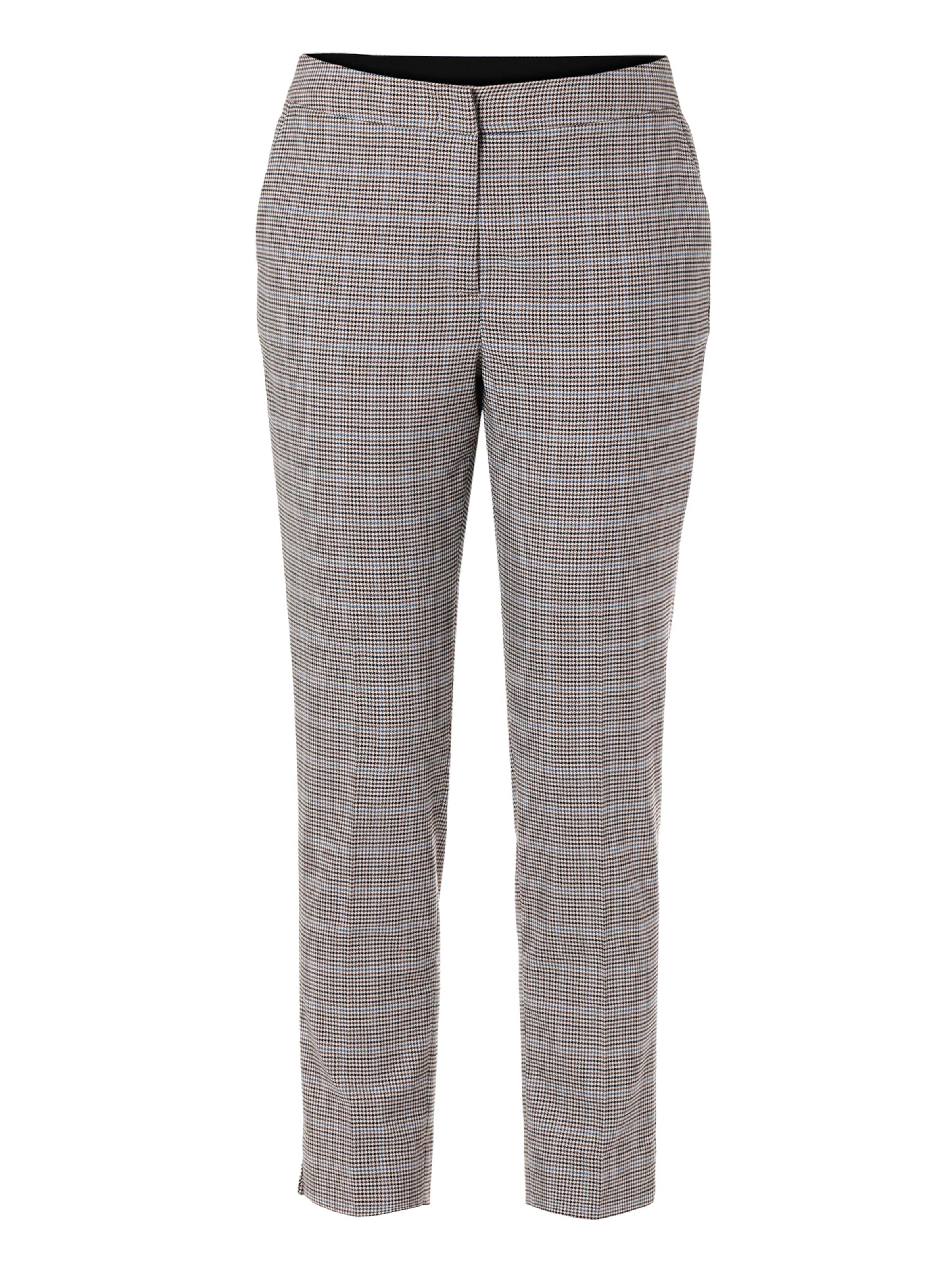 TATUUM - Regular Calças com vincos 'KOLIA' em cinzento: frente