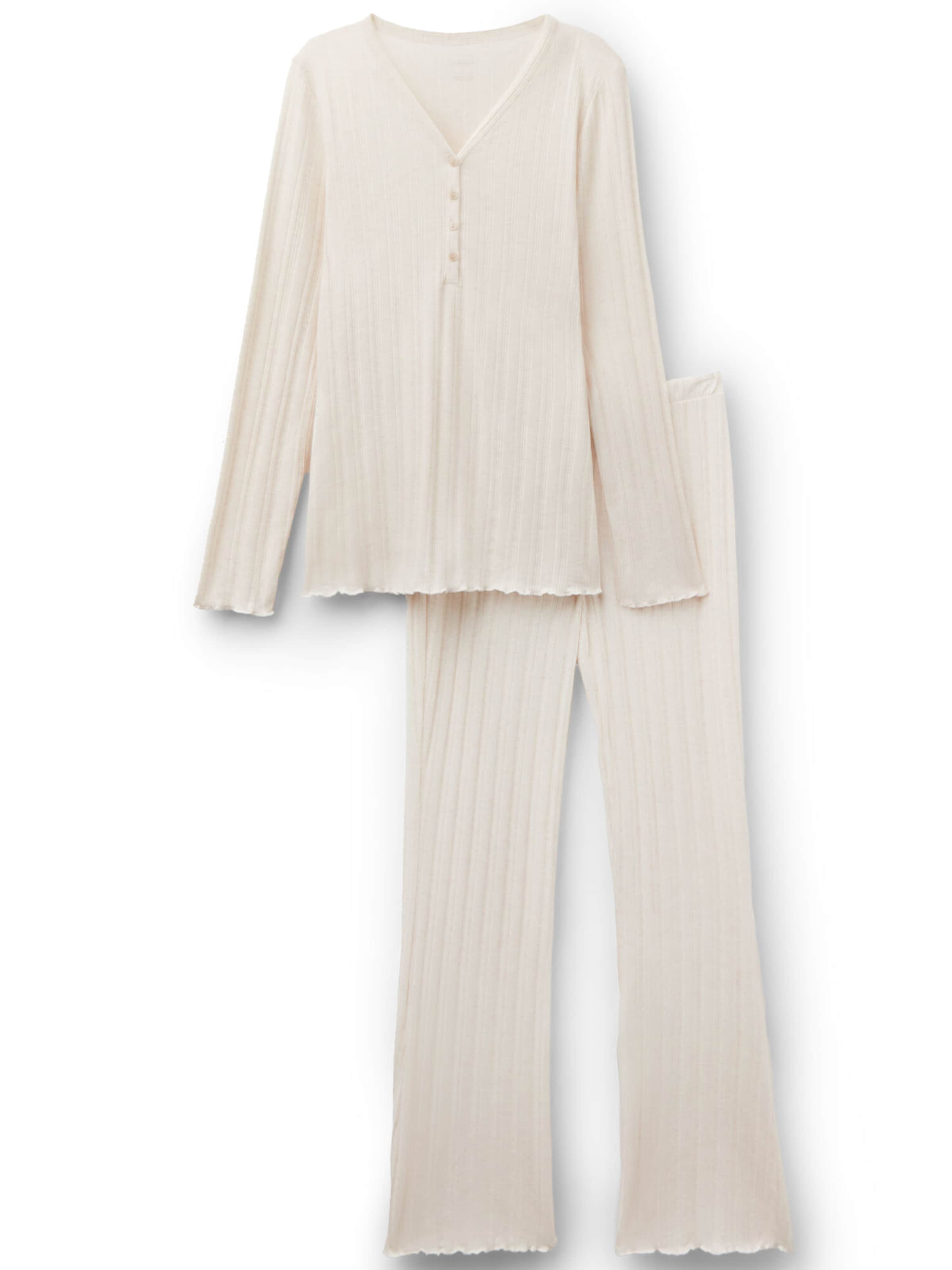 INTIMISSIMI Pajama 'Sweet Pointelle' in Beige: front