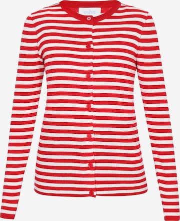Cardigan usha BLUE LABEL en rouge : devant