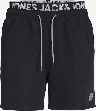 JACK & JONES Kupaće hlače 'JPSTFiji' veličine L u crna / prljavo bijela, Pregled proizvoda