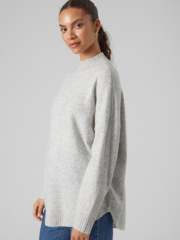 VERO MODA Sweater 'Plaza' in Grey