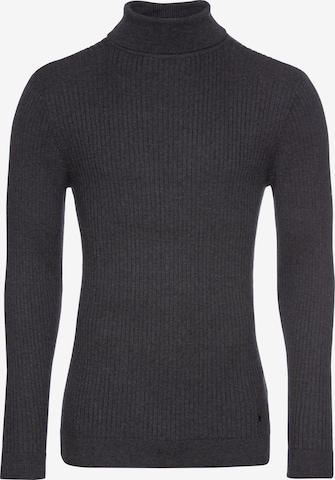 Bruno Banani LM Pullover in Grau: Vorderseite