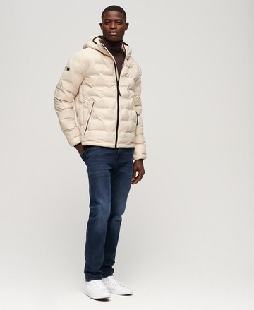 Superdry Jacke in Beige