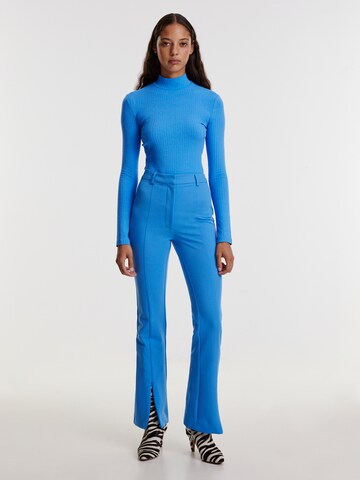 EDITED Flared Broek 'Savannah' in Blauw