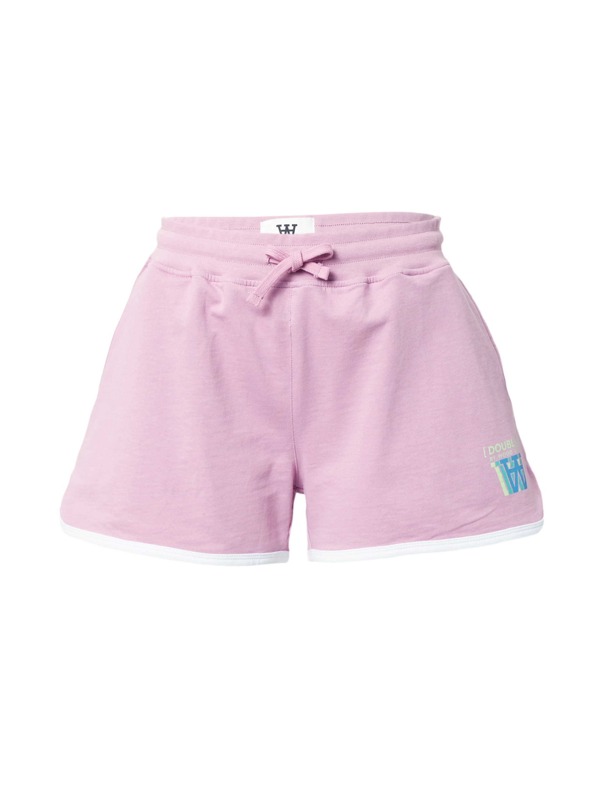 WOOD WOOD regular Παντελόνι 'Tia' σε ροζ: μπροστά