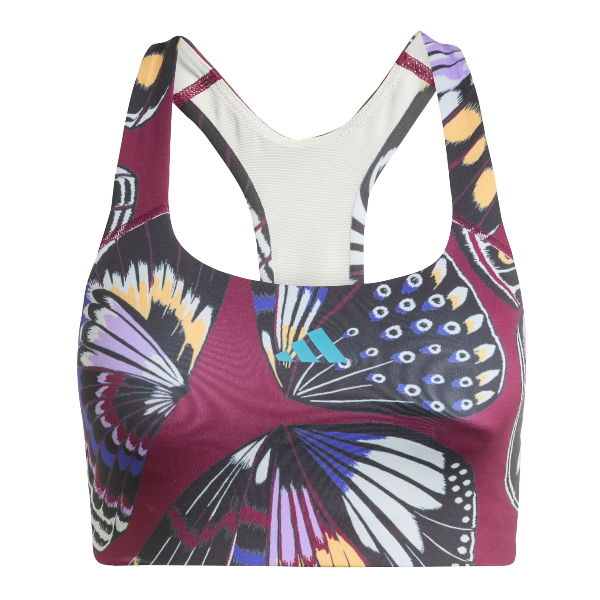 ADIDAS PERFORMANCE - Bustier Sujetador deportivo 'Adidas X Farm' en lila: frente
