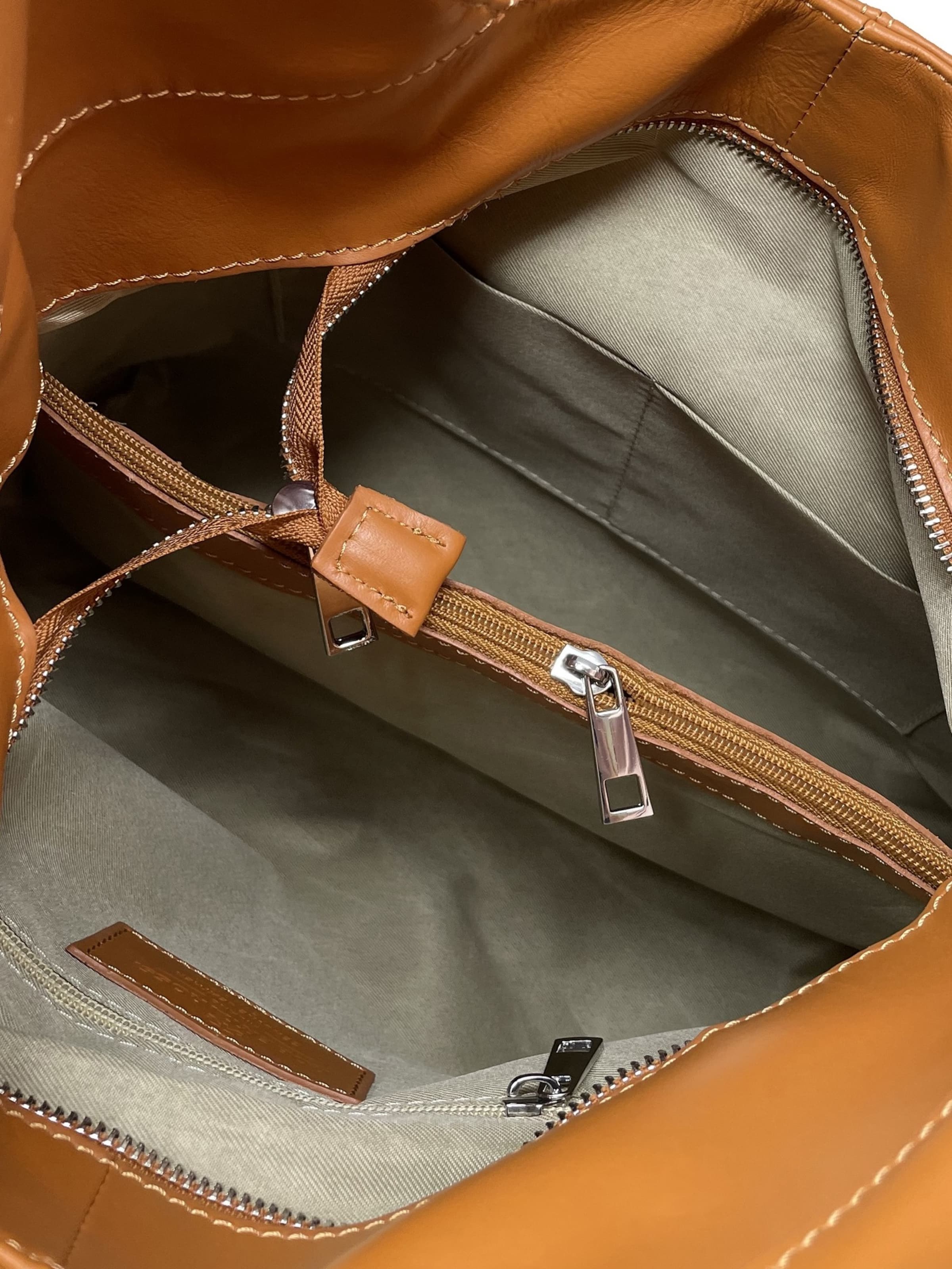 CHICCA BORSE Schoudertas in Bruin