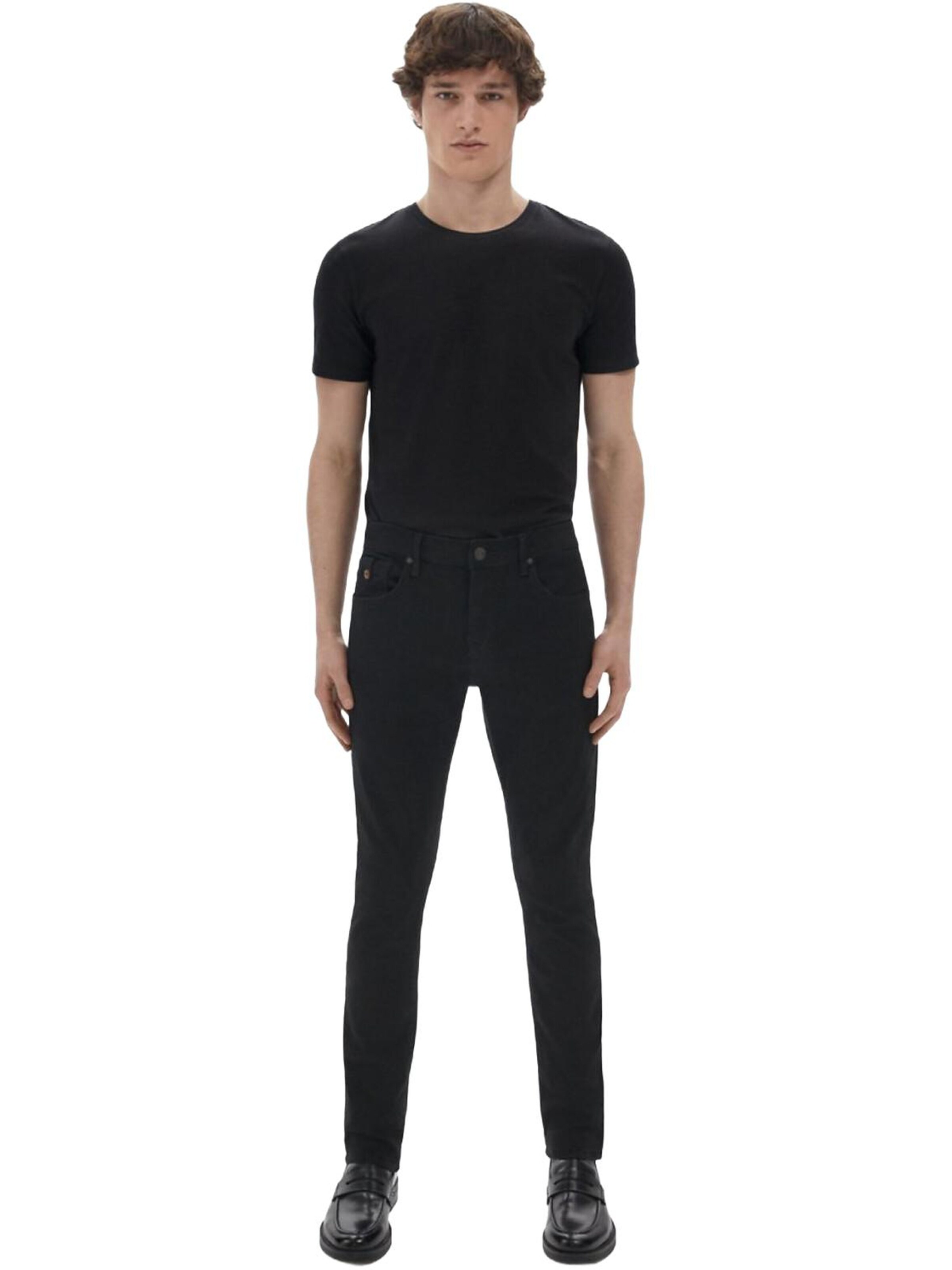 LTB Jeans - Slimfit Vaquero 'LTB Jeans Herren Joshua Skinny Leg Low Waist Jeanshose' en negro