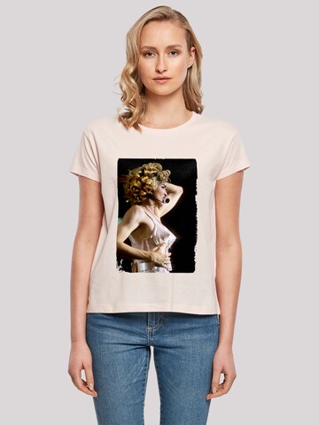 T-shirt 'Madonna Live At Wembley 1990 By Stephen Wright' F4NT4STIC en rose : devant