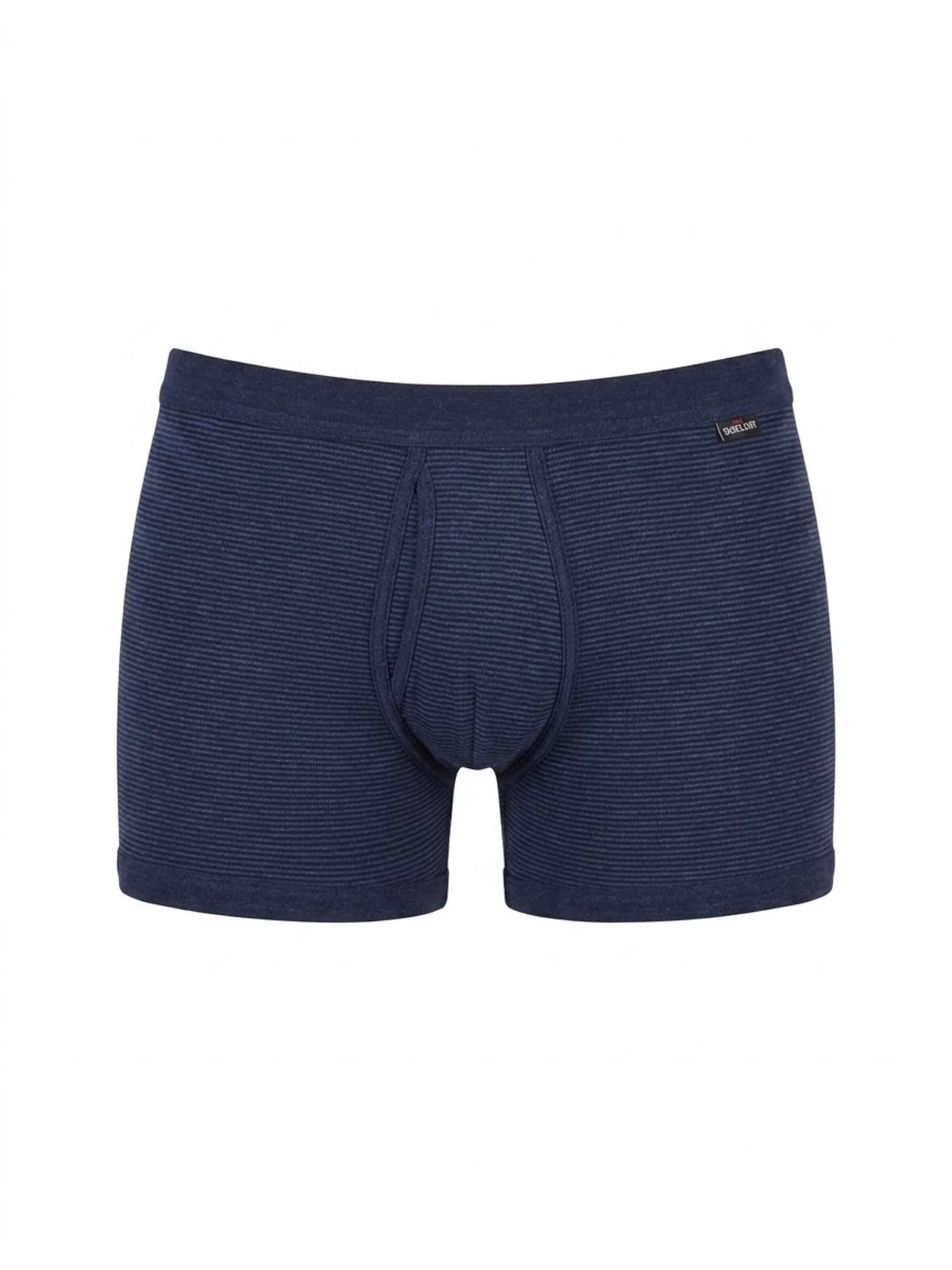 Schöller Boxer shorts 'Schöller Herren Shorts Helios mit Eingriff im 5er-Pack' in Blue: front