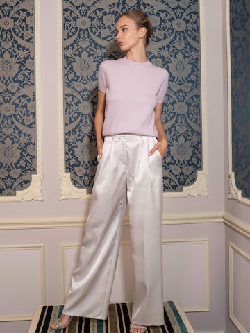 Anse Victorin Sweater 'Camilla' in Purple