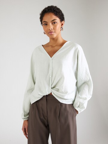 ABOUT YOU Blouse 'Orelia' in Green: front