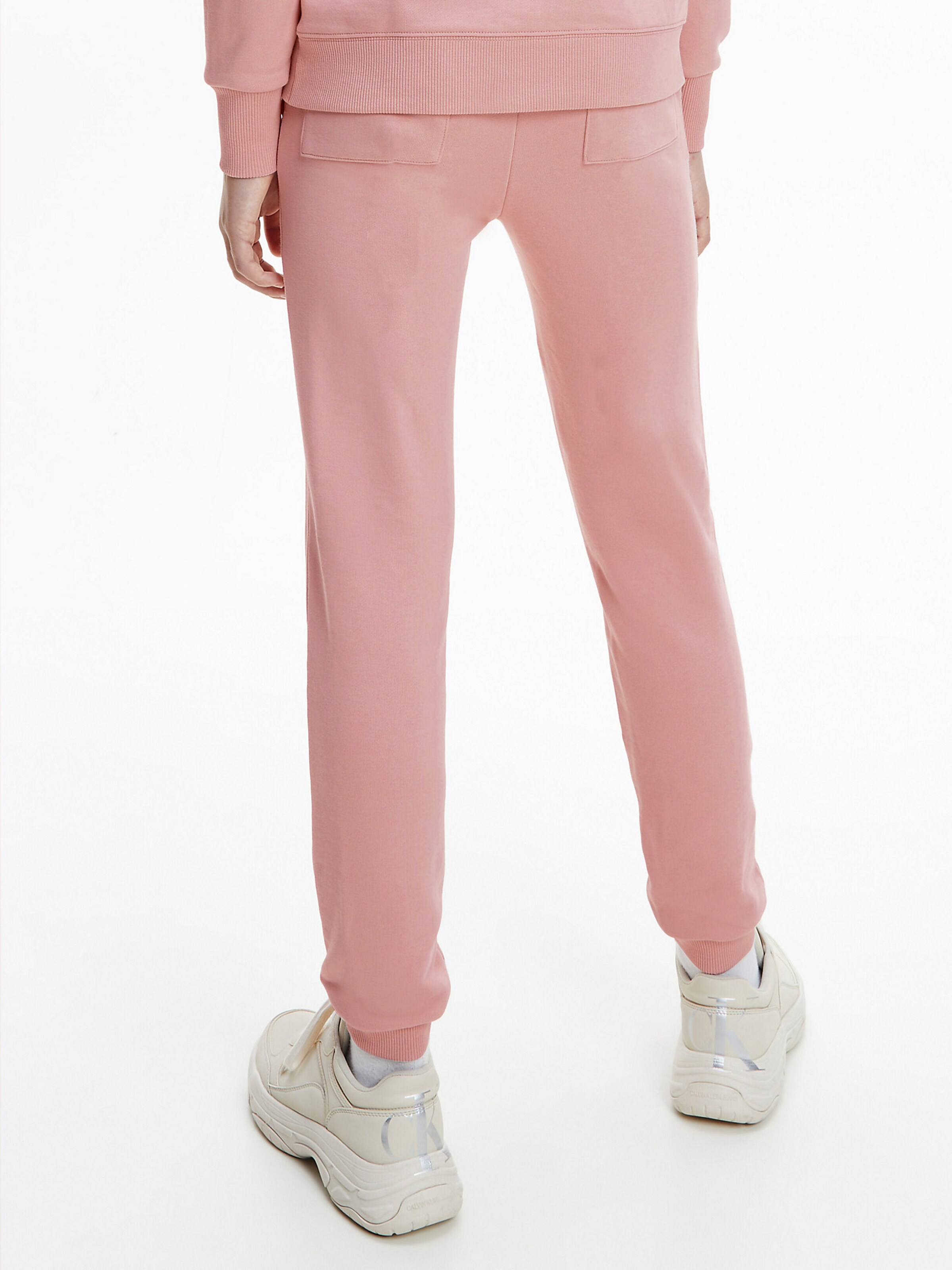 Tailles ados 140-176 Pantalon Calvin Klein Jeans en Rose Ancienne 
