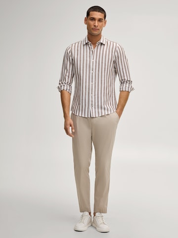 JOOP! Slim Fit Hemd 'Pit' in Braun