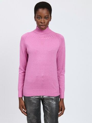 Influencer Sweater in Pink: front