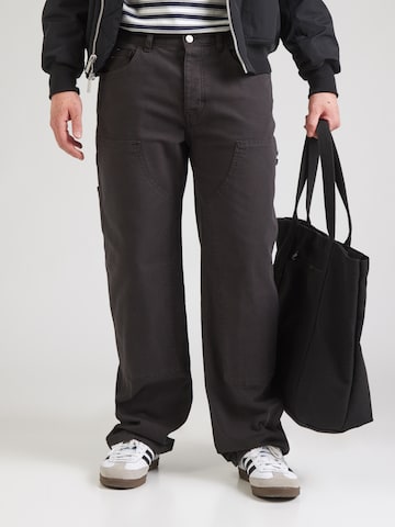 Loosefit Pantalon 'JAIMIE' Tommy Jeans en noir : devant
