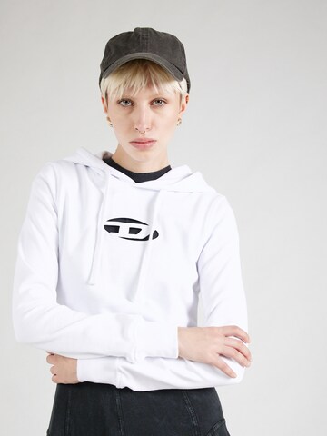 Sweat-shirt 'F-SLIMMY' DIESEL en blanc