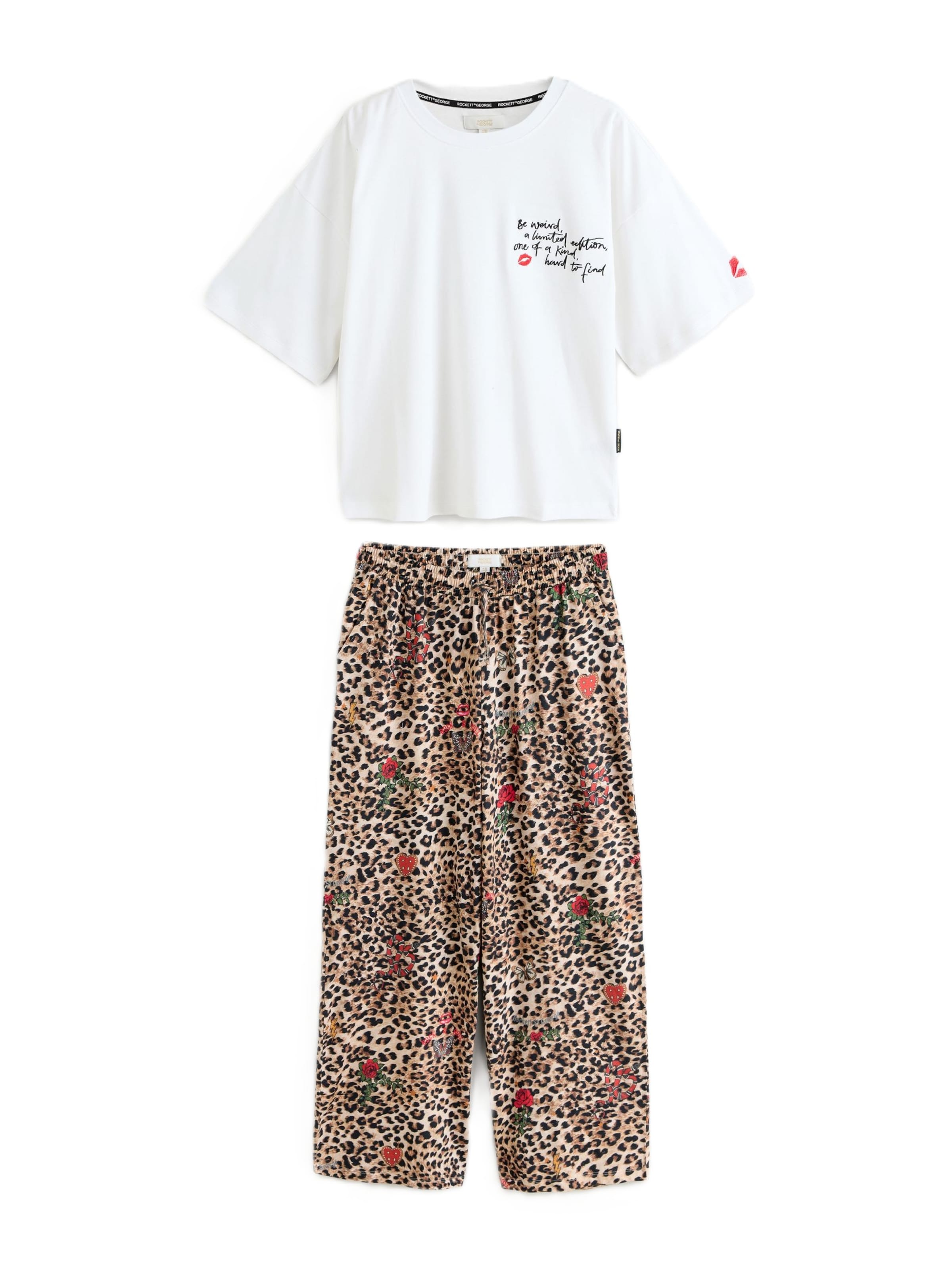 Rockett St George Pyjamas i brun: framsida