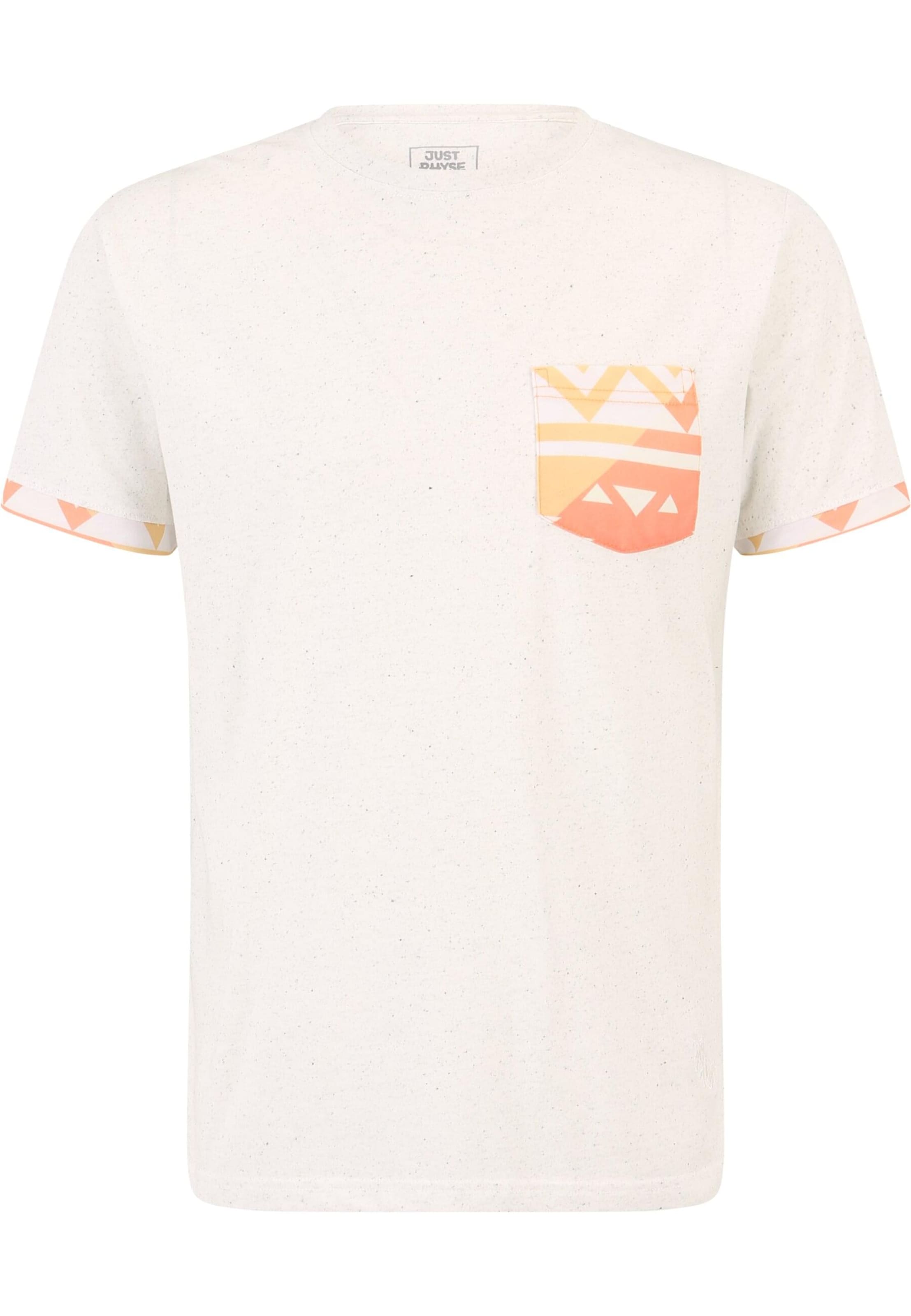 Maglietta 'Granada' di Just Rhyse in bianco: frontale