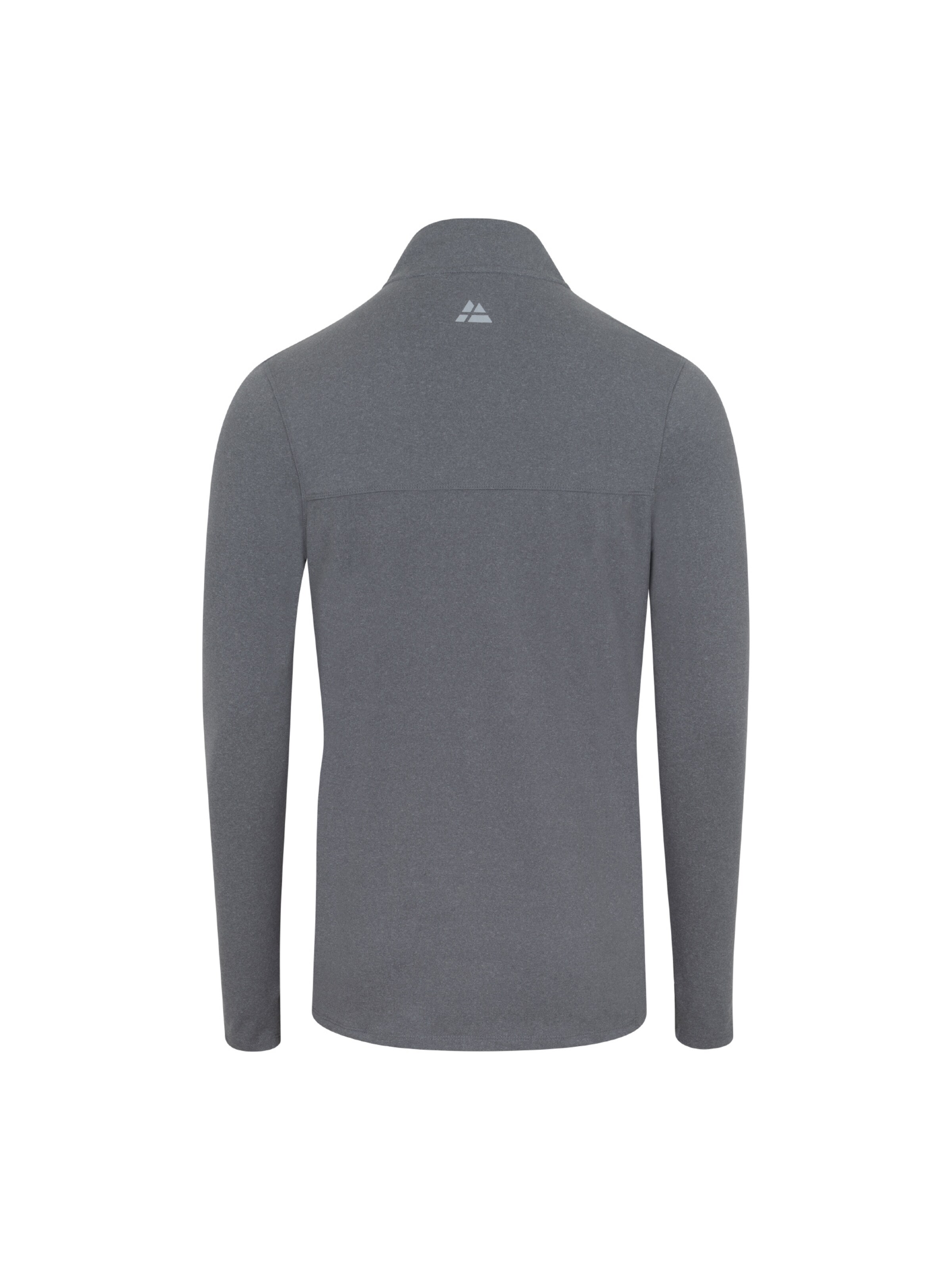 DANISH ENDURANCE Funktionsskjorte 'Half Zip' i grå