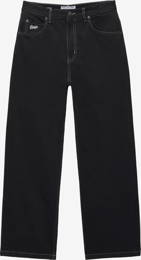 Jeans Pull&Bear di colore nero denim / bianco, Visualizzazione prodotti