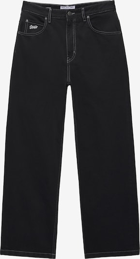 Jeans Pull&Bear di colore nero denim / bianco, Visualizzazione prodotti