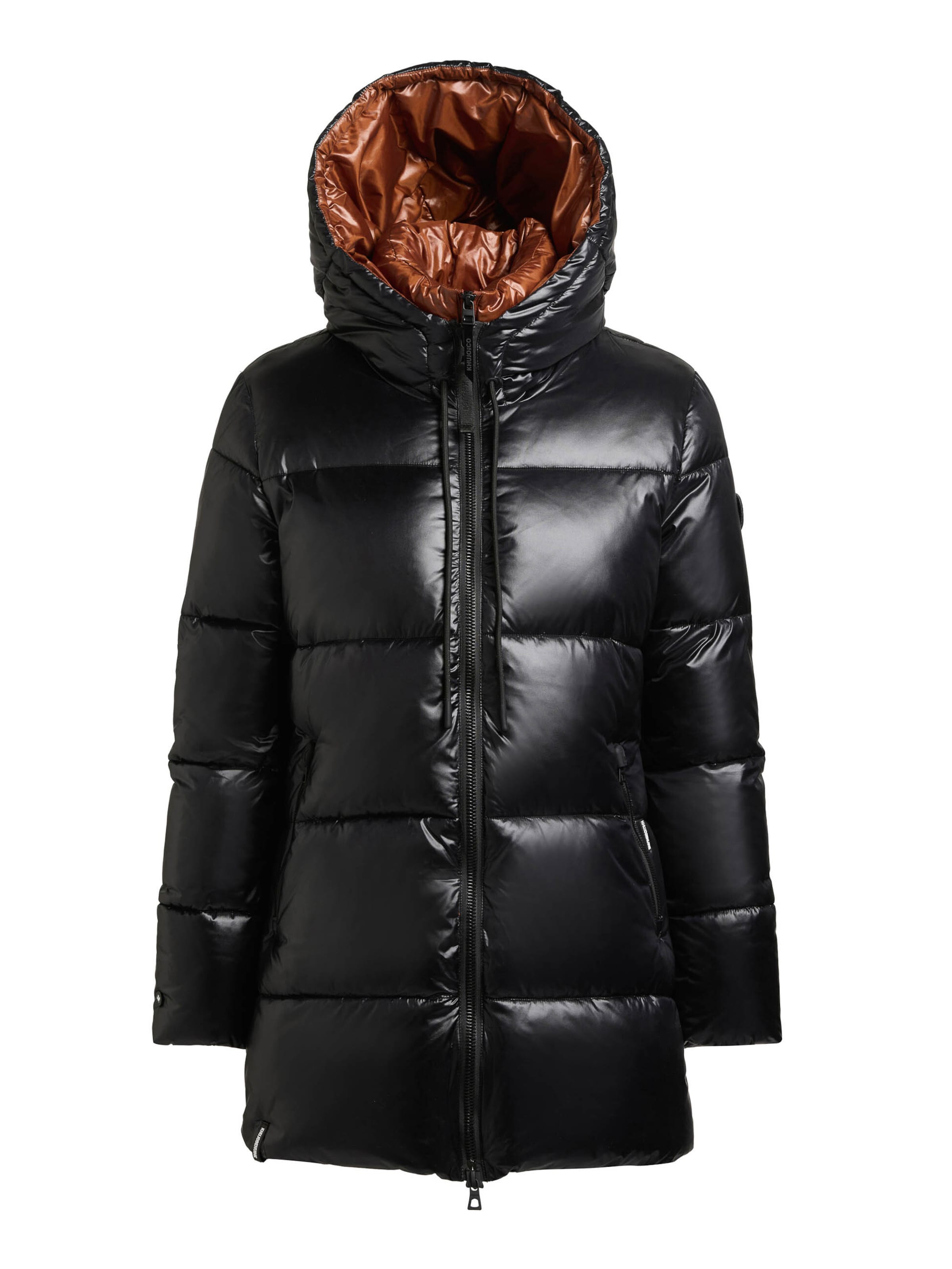 khujo Χειμερινό μπουφάν &#x27;Dasha&#x27; σε μαύρο: μπροστά