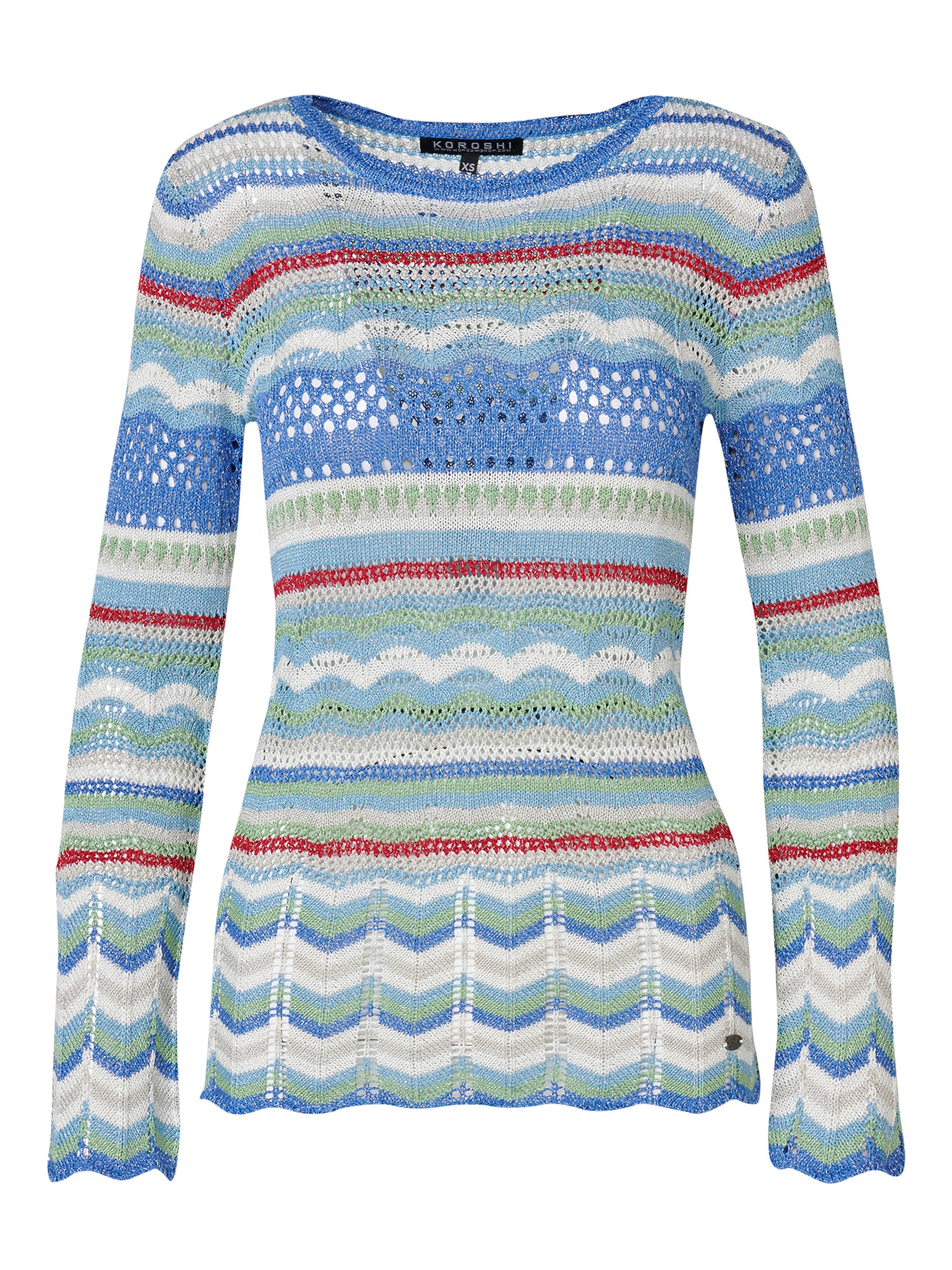 KOROSHI Pullover i blandingsfarvet: forside