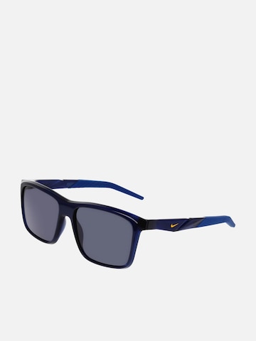 NIKE Zonnebril 'Nike NIKE RADEON BYTE IO0103X Smoke grey / orange mirror 60/17/145 MAN Sunglasses' in Blauw