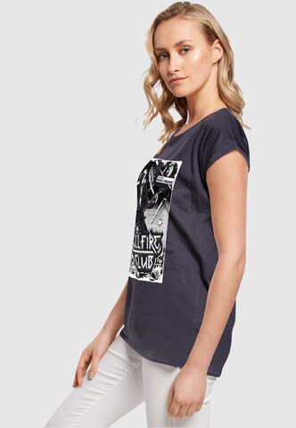 ABSOLUTE CULT Shirt ' Stranger Things ' in Blau