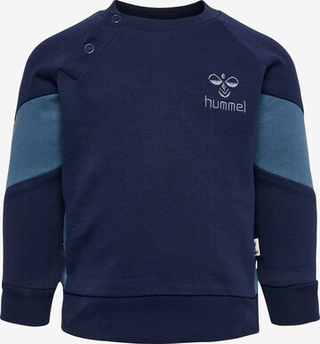 Hummel Sweatshirt 'KRIS' in Blauw: voorkant