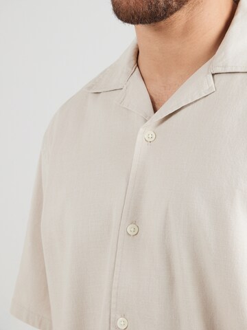 Only & Sons Средняя посадка Рубашка 'ONSREID' в Серый